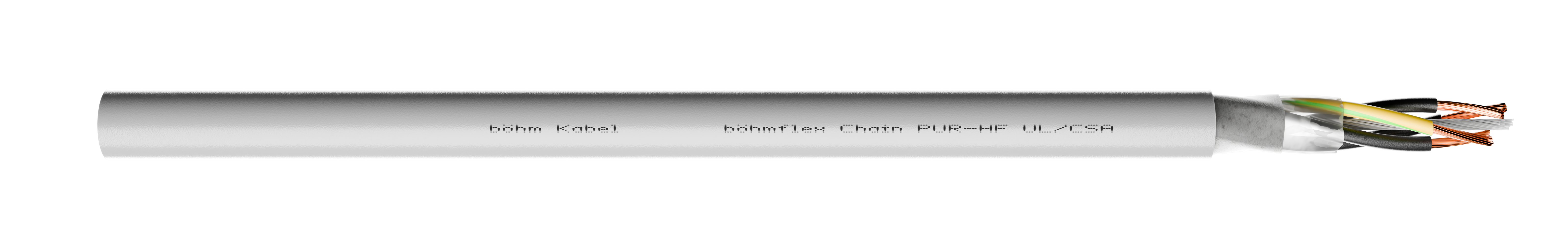 böhmflex Chain PUR-HF / PVC 3 x 0.50